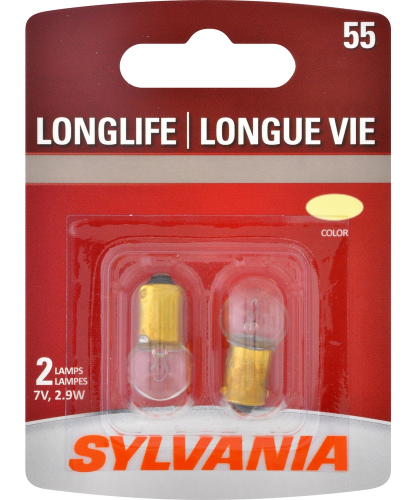 Ampoules miniatures Sylvania longue durée 55, paq. 2 Canadian Tire