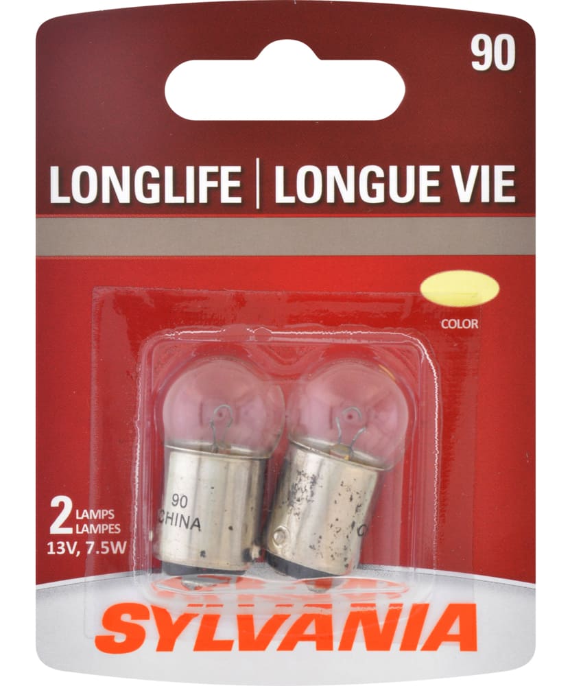 90 Sylvania Long Life Mini Bulb, 2-pk | Canadian Tire