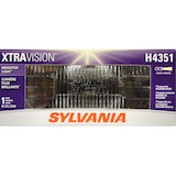 Phare scellé Sylvania XtraVision H4351, lumière plus brillante, paq. 1 Front_Flat