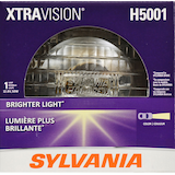 Phare scellé Sylvania XtraVision® H5001, lumière plus vive, paq. 1 Front_Flat