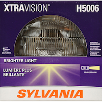 Phare scellé Sylvania XtraVision® H5006, lumière plus vive, paq. 1 Front_Flat