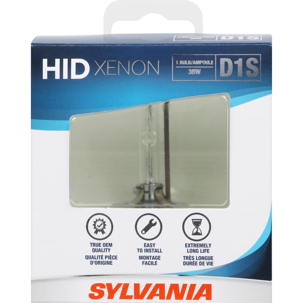 Philips D1S 35W Single Xenon HID Headlight Bulb (Pack of 1) : Automotive 