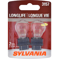3157 Sylvania Long Life Mini Bulb, 2-pk