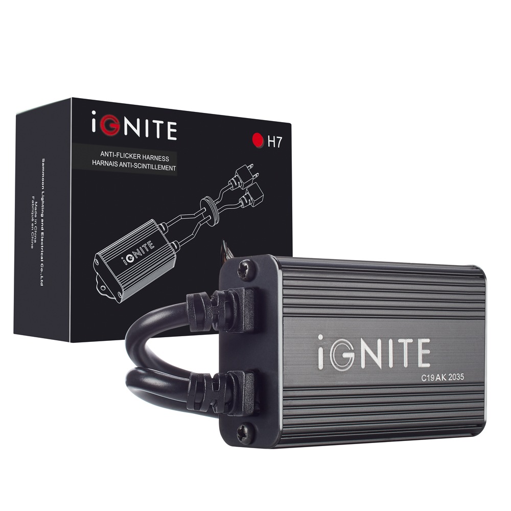 H7 Ignite Anti Flicker/LED Headlight Harness Canadian Tire