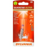 H1 Sylvania SilverStar® ULTRA Halogen Headlight Bulb, Whiter Light, 1-pk Front_Flat