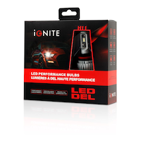 Ignite H11 LED Bulb Headlights, 6000k Cool White Light, 2-pk