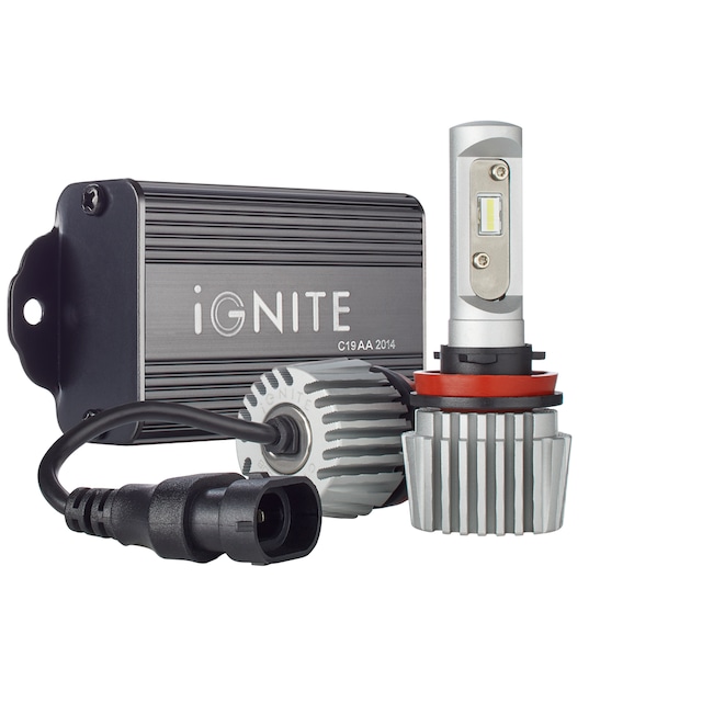 H11 Ignite LED Headlights, 6000k Cool White Light, 2pk Canadian Tire