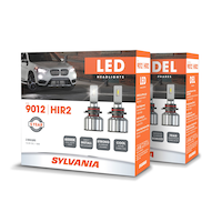 Phare à DEL Sylvania 9012, blanc froid de 6000K, paq. 2 Front_Angled_Left