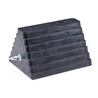 Certified Rubber Anti-Skid All Weather Wheel Chock for Truck Front_Angled_Right