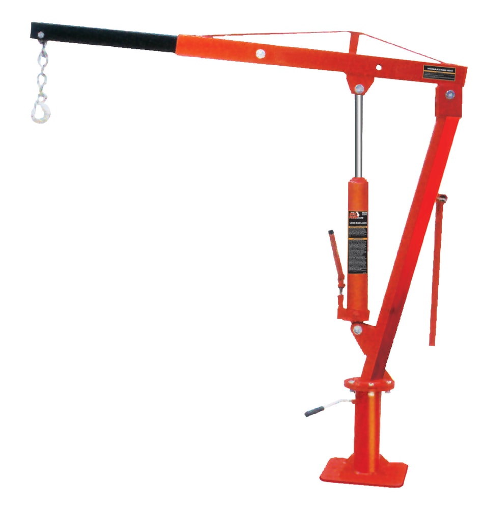 Torin BIG RED® MultiFunctional 360° Manual Truck Crane, 1100lbs