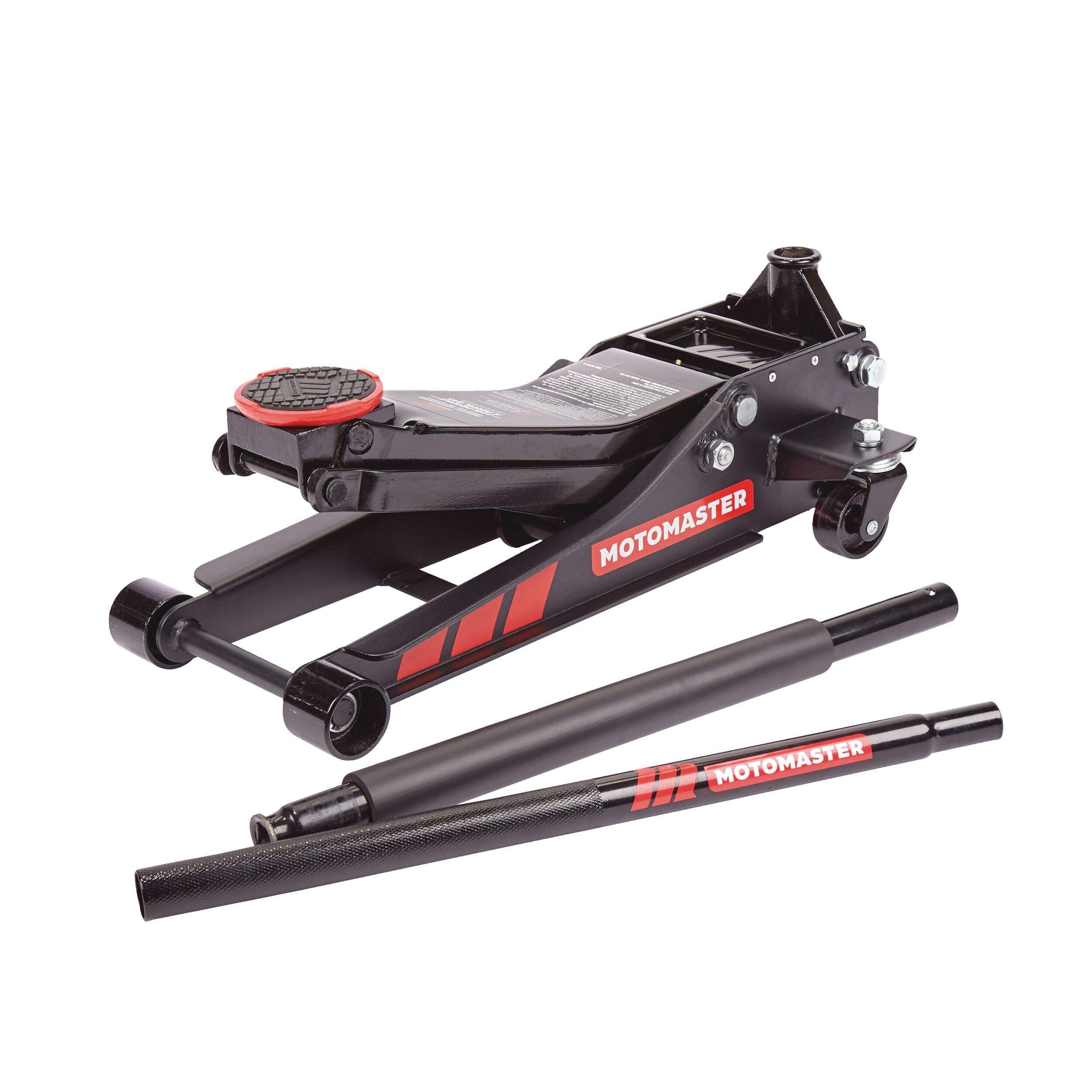 MotoMaster Standard-Duty Low Profile Garage Jack, 3-Ton Composite_or_Mixed
