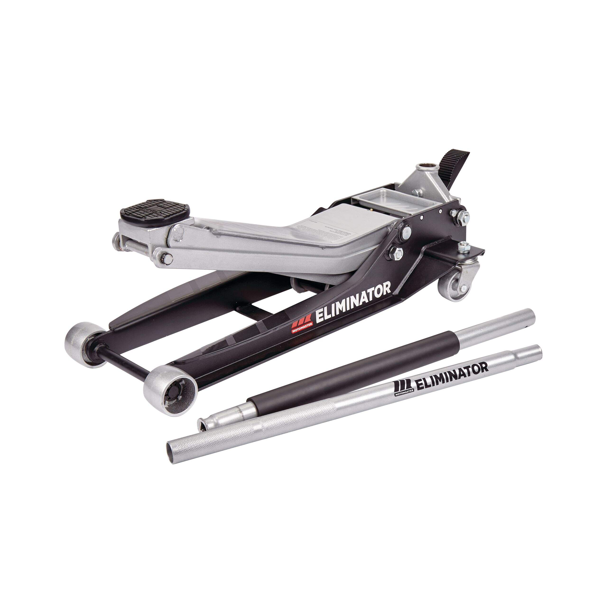 MotoMaster Eliminator Heavy-Duty Long Reach Low Profile Garage Jack, 3-Ton Composite_or_Mixed