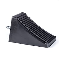 Certified Rubber Anti-Skid All Weather Wheel Chock for Small-Sized RV Front_Angled_Right