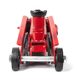 Big Red Trolley Jack w/ extended height for SUV, 3-Ton Front_Flat