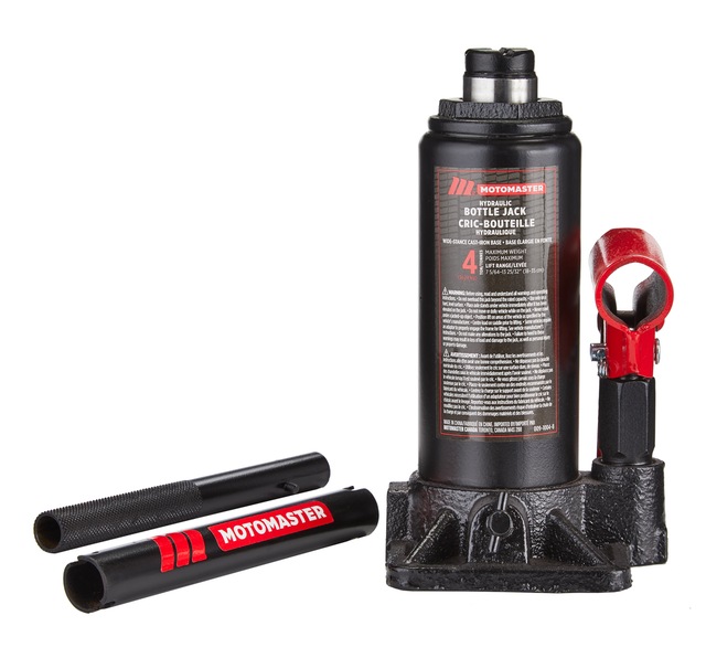 MotoMaster 4Ton Hydraulic Bottle Jack Canadian Tire