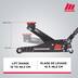 MotoMaster Quick Lift Steel/Aluminum Garage Jack, 3-Ton, Black CloseUp