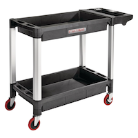 MotoMaster Lightweight Rolling Auto Service Tool Cart, 500-lb Front_Three_Fourths_Angled_Left