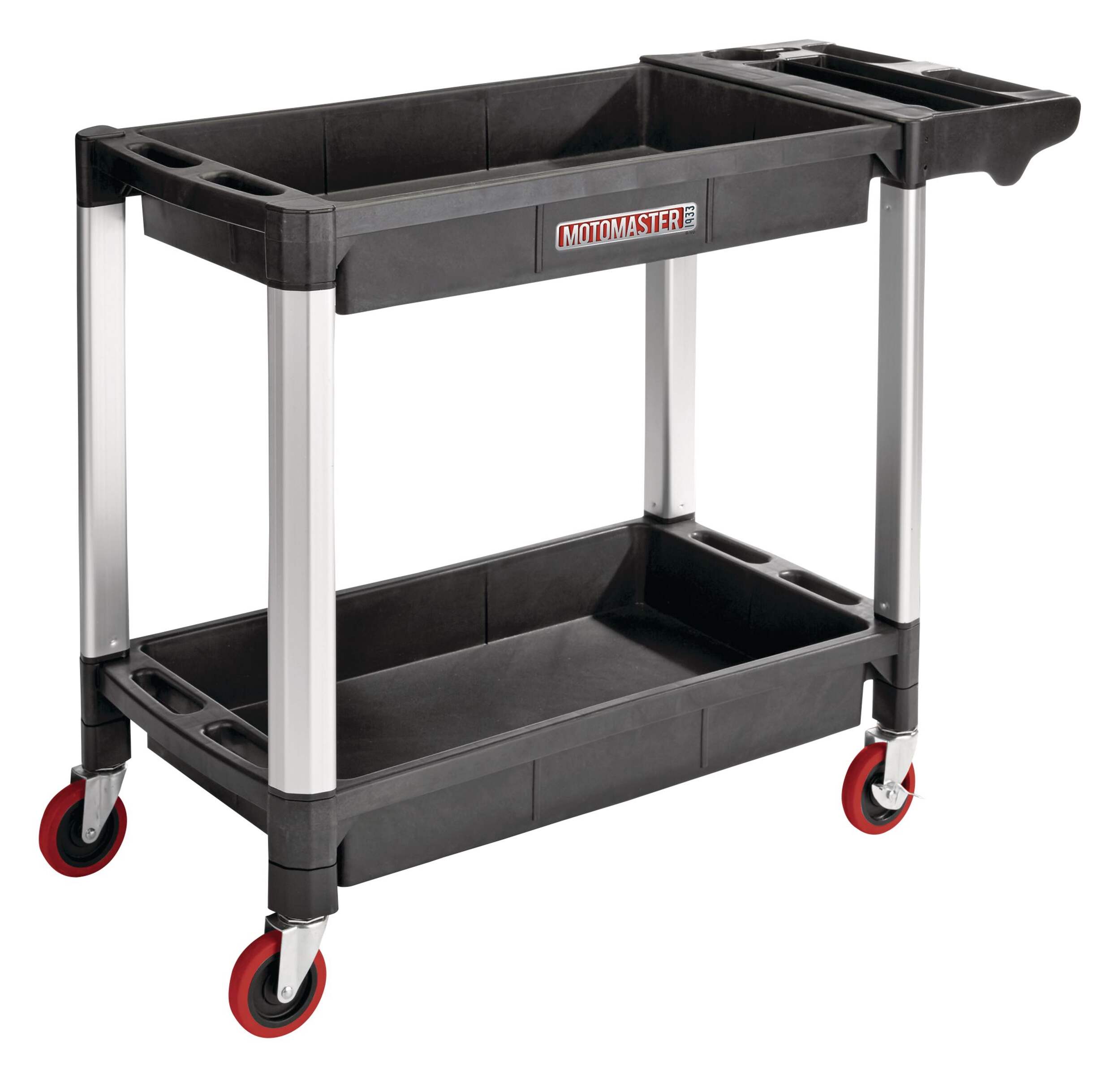 MotoMaster Lightweight Rolling Auto Service Tool Cart, 500-lb Front_Three_Fourths_Angled_Left
