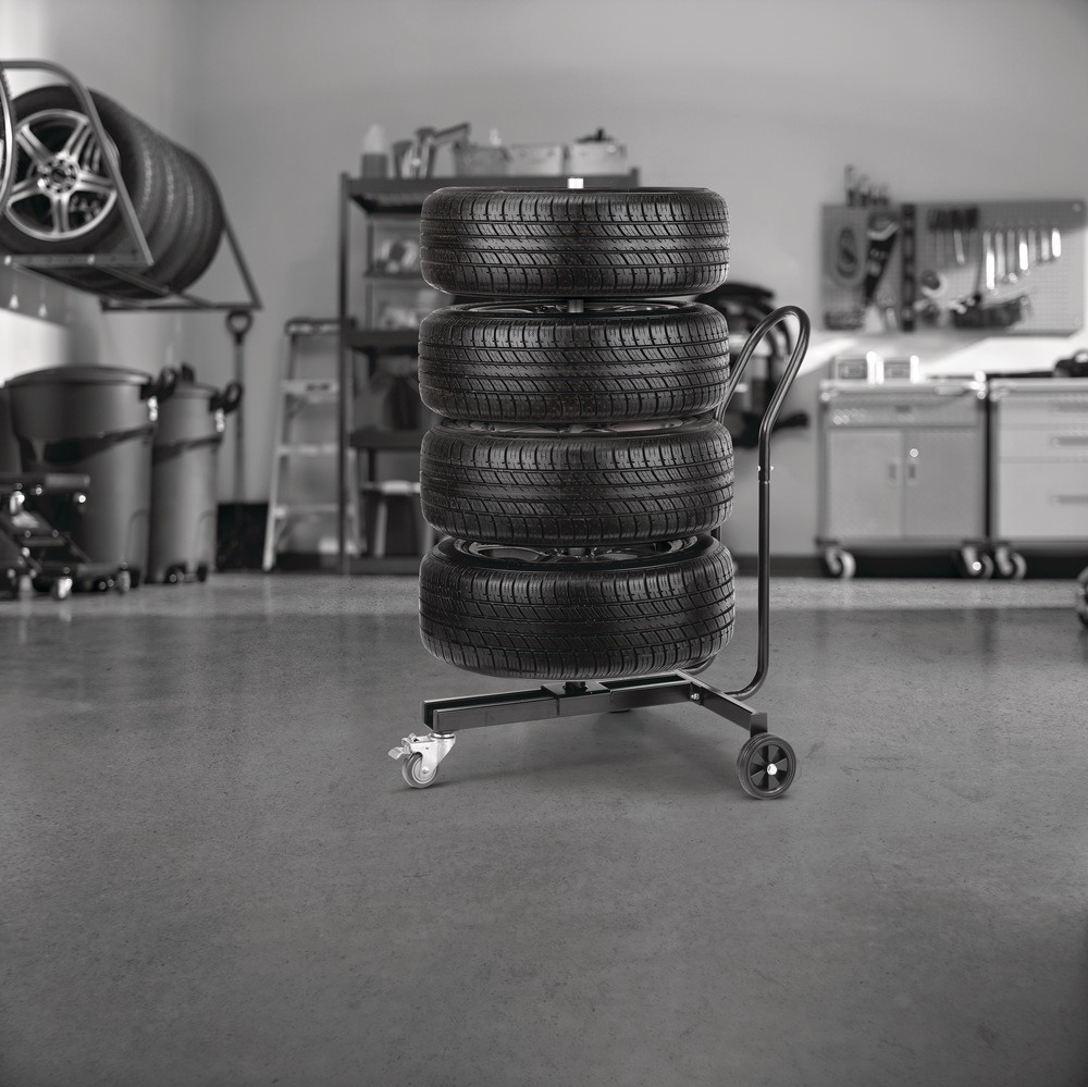 MotoMaster Mobile Tire Stand, 220lb Canadian Tire