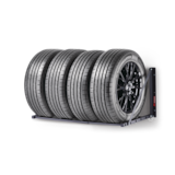 MotoMaster Foldable Tire Rack 300-lb Front_Three_Fourths_Angled_Left