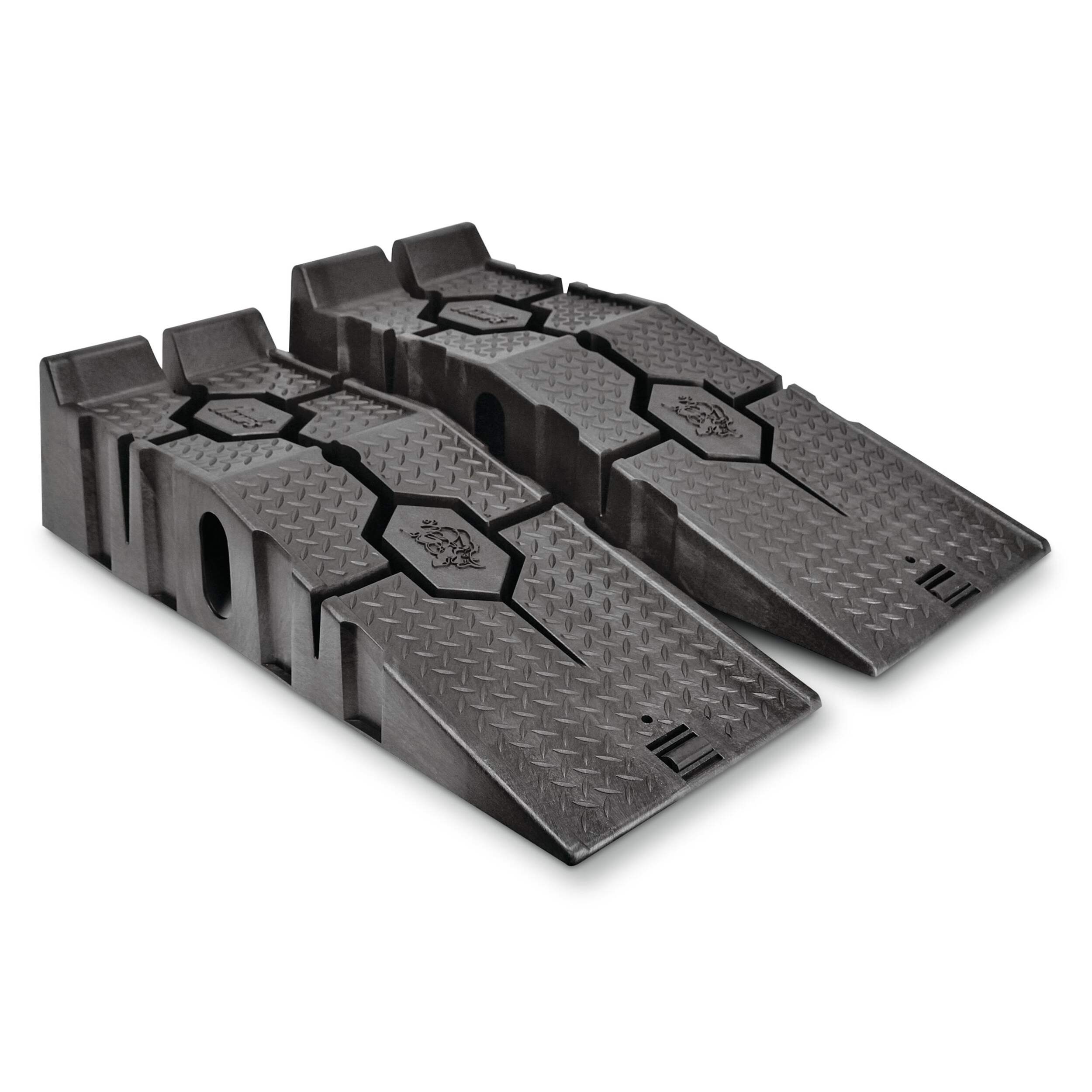 Rampes d'entretien de véhicule robustes Rhino Ramps, 16 000 lb, 1 paire Front_Three_Fourths_Angled_Right