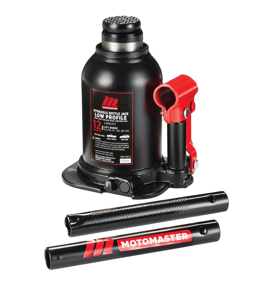 MotoMaster LowProfile Bottle Jack, 12Ton Canadian Tire