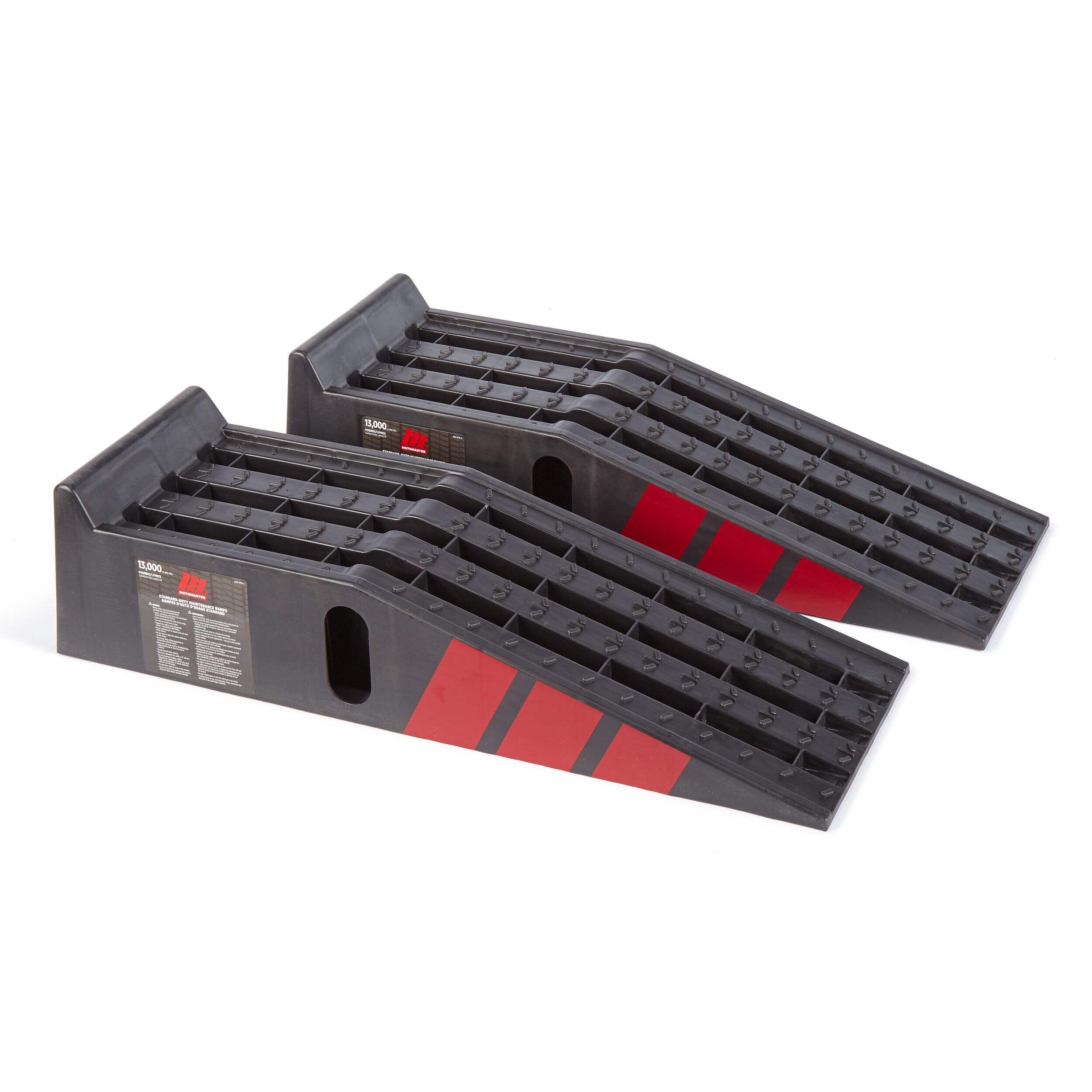 MotoMaster Vehicle Maintenance Ramps, 13,000lbs, pair Front_Angled_Right