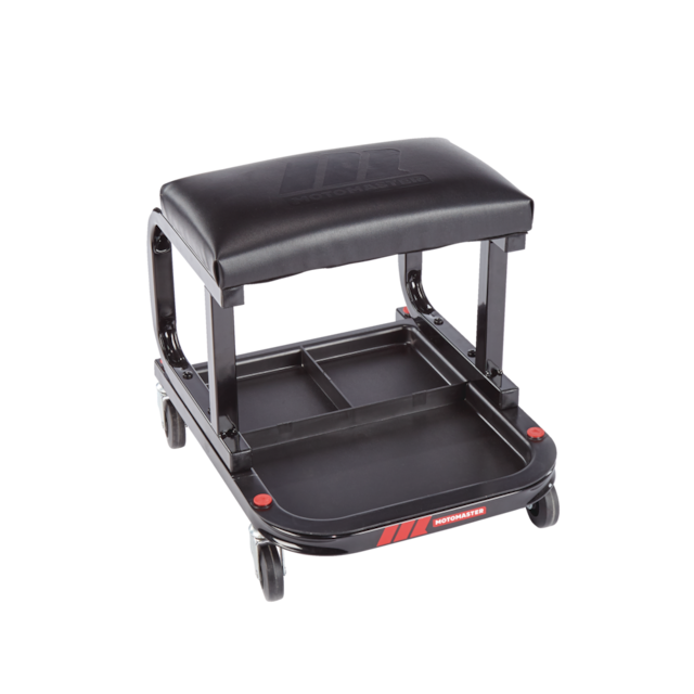 MotoMaster Roller Seat w/ Bottom Tool Tray, 300lb Canadian Tire
