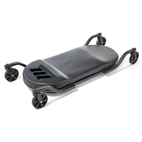 MotoMaster Big Wheel Garage Creeper with Casters, 400 lb Front_Angled_Left