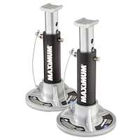 Maximum Aluminum 3-Ton Jack Stands / Axle Stands, Pair