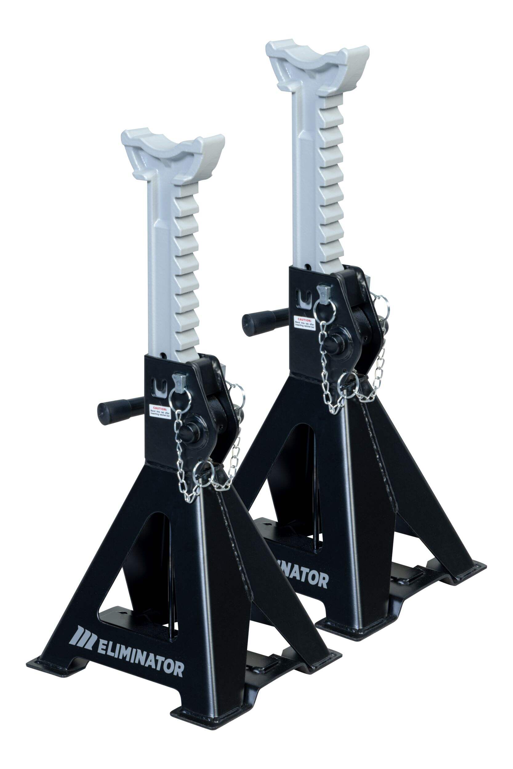 MotoMaster Eliminator Axle Stand with Double Locking Pin, 4-Ton Front_Angled_Left