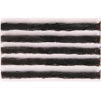 Bouchons de réparation de pneus pour camion sans chambre à air Certified, 4 po, paq. 5 Front_Flat