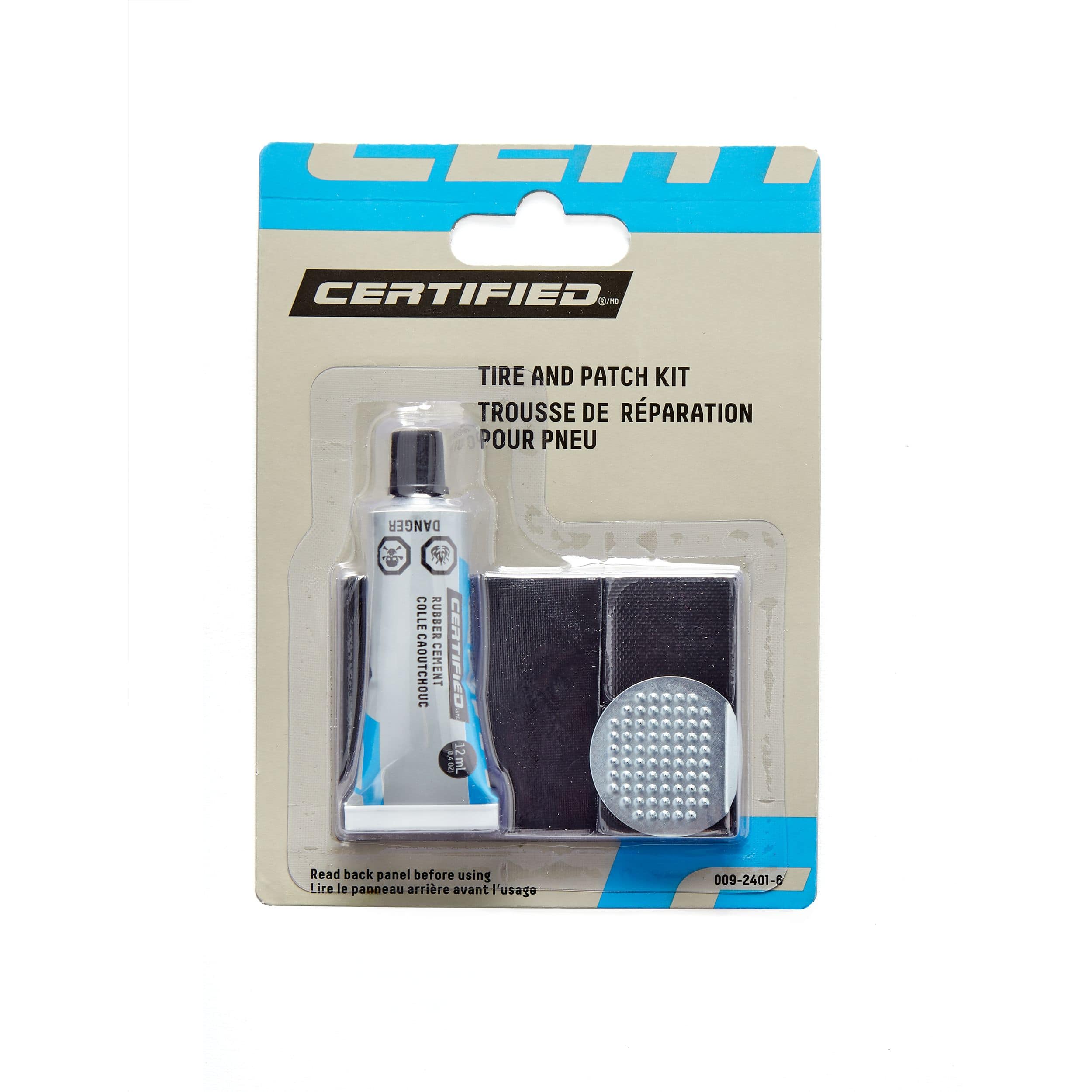Certified Heavy Duty Tire Patch Kit w Rubber Cement Canadian Tire