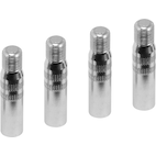 Victor Metal Tire Valve Extension, 4-pcs, 1-1/4-in