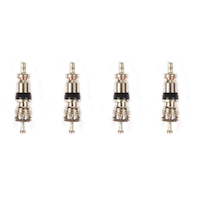 Certified Universal Tire Valve Cores, 4-pcs
