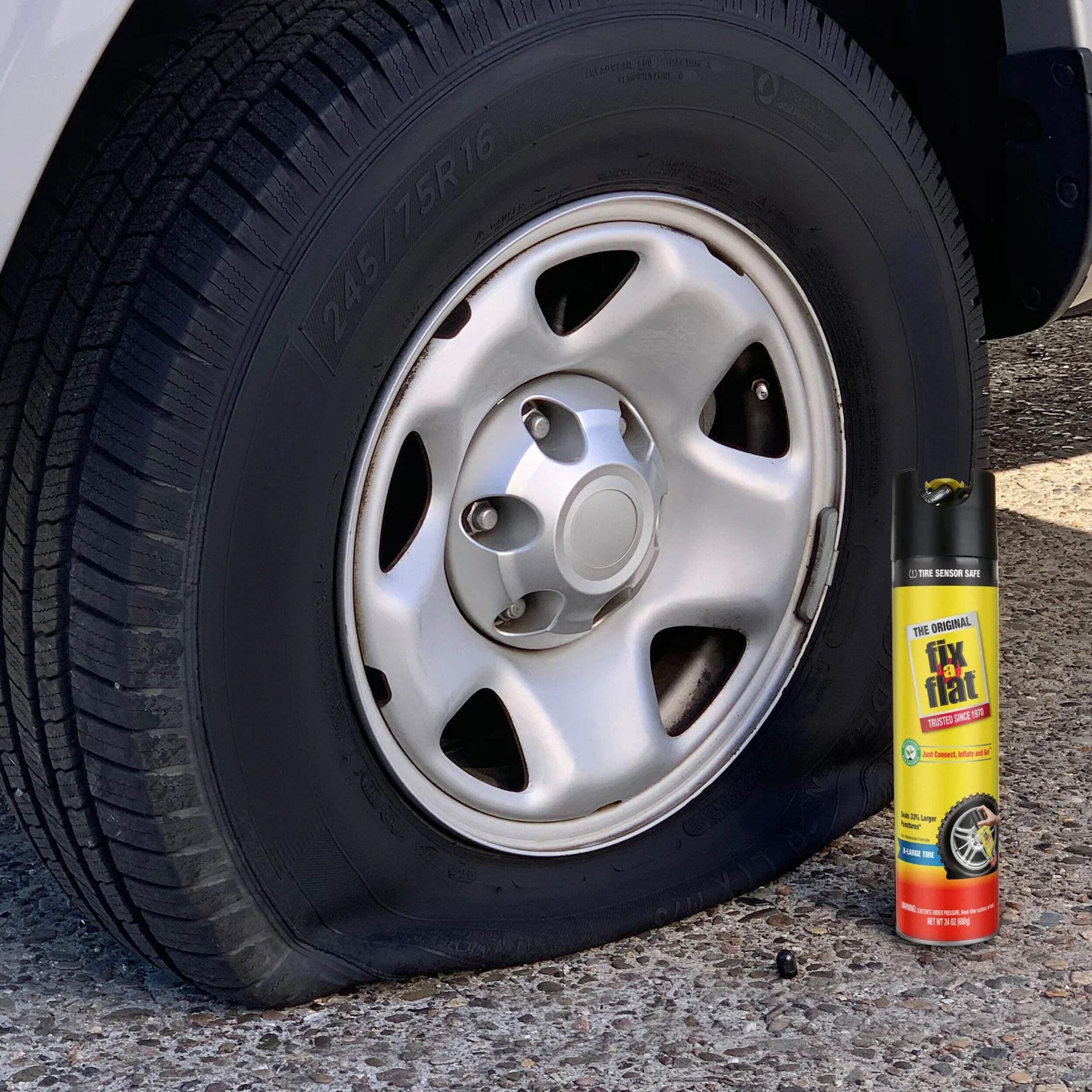 FixAFlat® XL Tire Repair Sealant/ Tire Inflator, 680g Canadian Tire