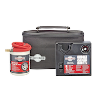 MotoMaster 12 V Portable Air Compressor / Tire Inflator Repair Kit, 6 Min Front_Elevated