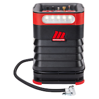 MotoMaster Dual Power 12V DC/120V AC,  Digital Road & Home Air Compressor / Tire Inflator, 4 Min Front_Elevated