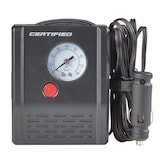 Certified 12 V Top-Off Portable Air Compressor / Tire Inflator, Analog, 10 Min Front_Flat