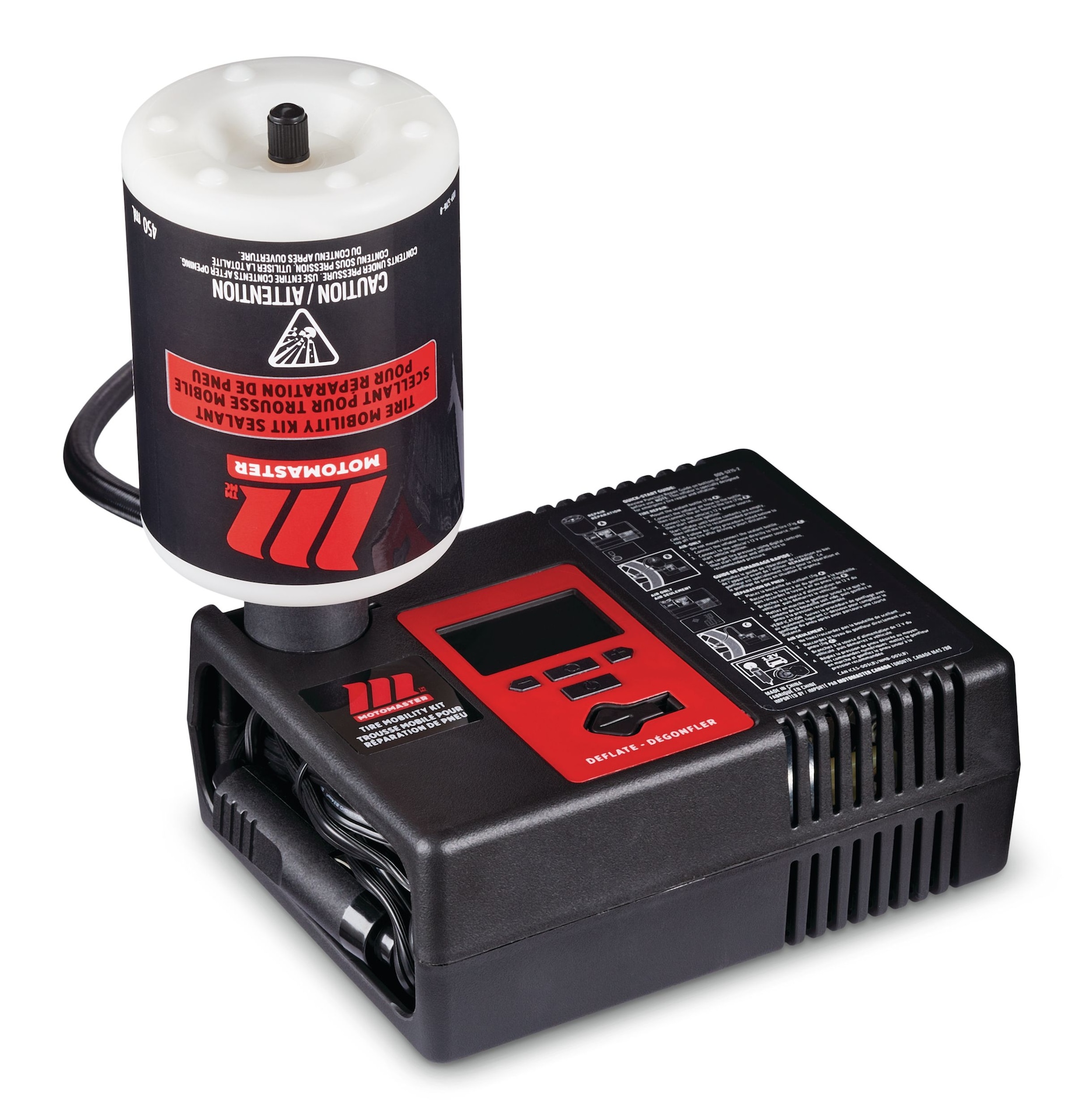 MotoMaster Tire Mobility Kit with Inflator & Sealant Canadian Tire