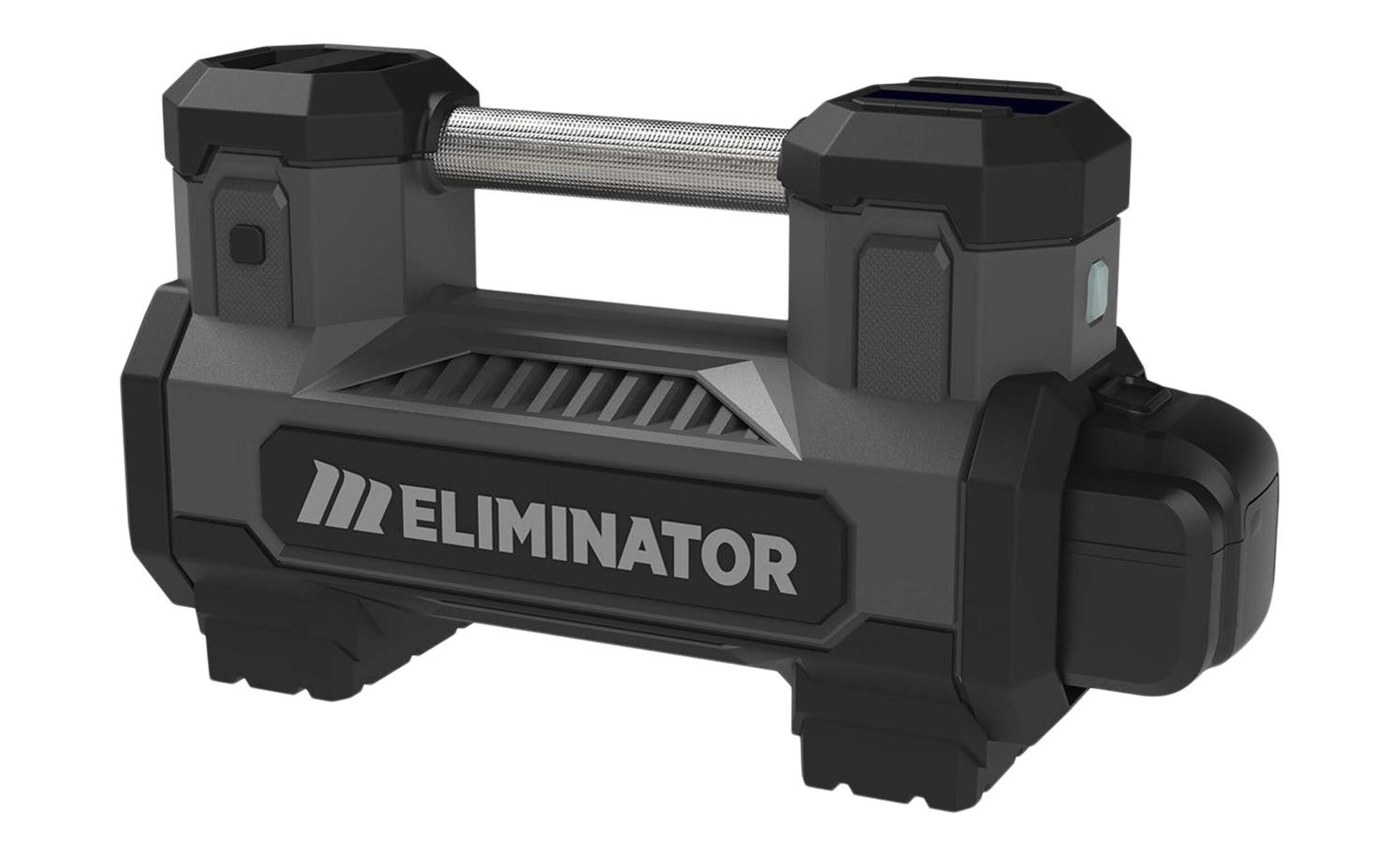 MotoMaster Eliminator 20V Heavy Duty Tire Inflator, Tool Only, PWR POD Compatible Front_Angled_Left