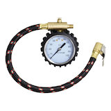 Manomètre pour pneus service intense Certified, 0 à 100 lb/po Front_Flat