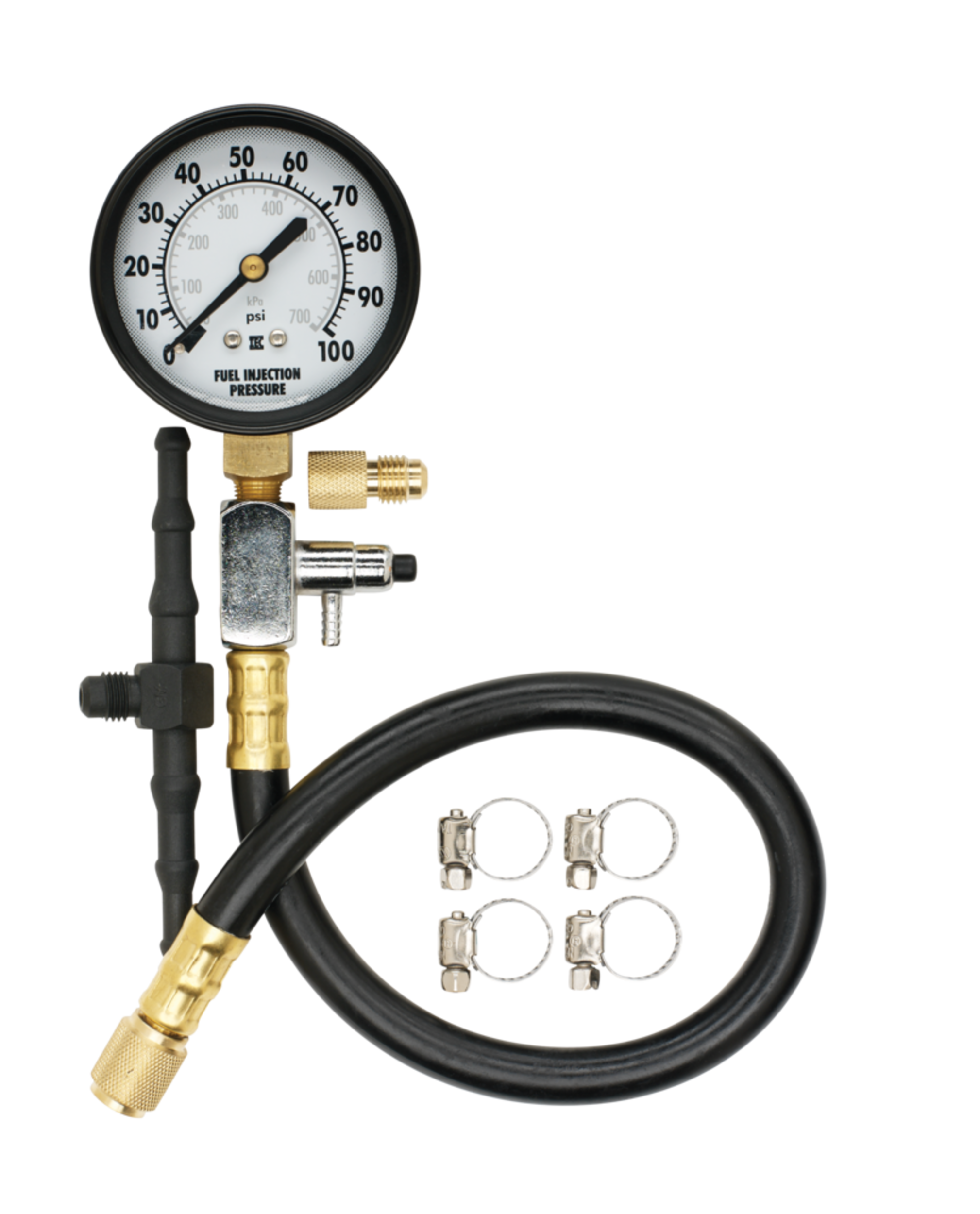 Equus 3640 Fuel Pressure Tester Kit with Adapter Front_Flat