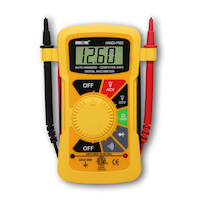 Innova 3300 Auto-Ranging Hands-Free Digital Multimeter, 10 MegOhm Front_Flat