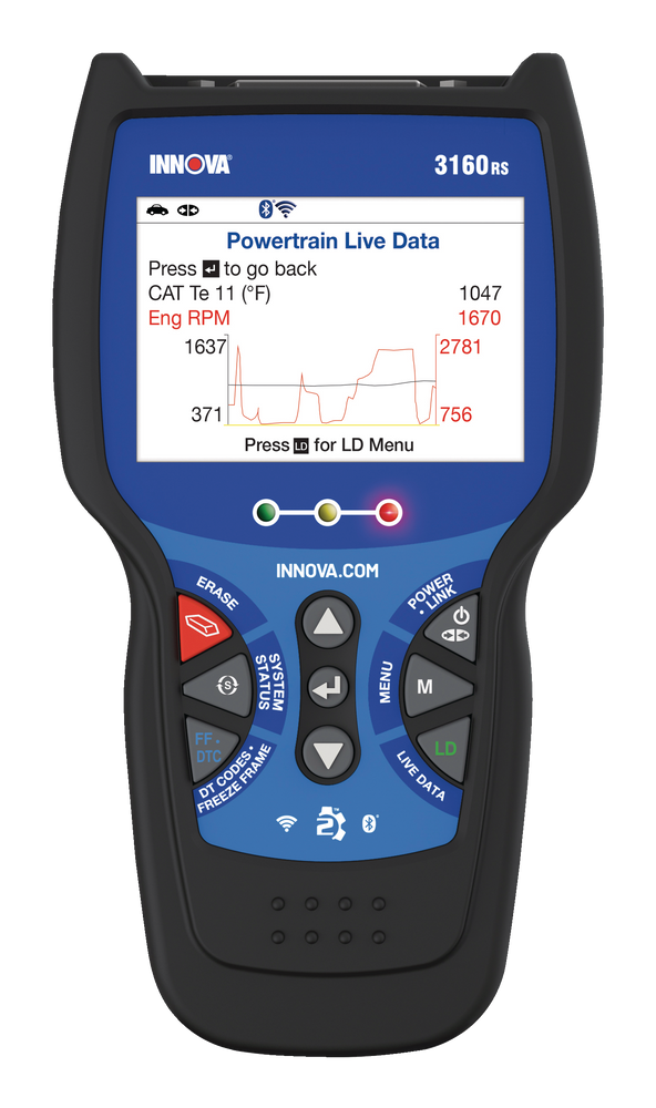 Innova TR413 OBD2 Diagnostic Vehicle Code Reader / Scan Tool w/ ABS