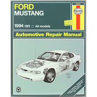 Ford Mustang 1994 thru 2004 Haynes Repair Manual, 36051 Front_Flat