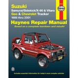 Suzuki Geo & Chevrolet 1986 thru 2001 Haynes Repair Manual, 90010 Front_Flat