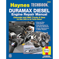 Haynes Techbook Duramax Diesel Engine Repair Manual, 10331 Front_Flat