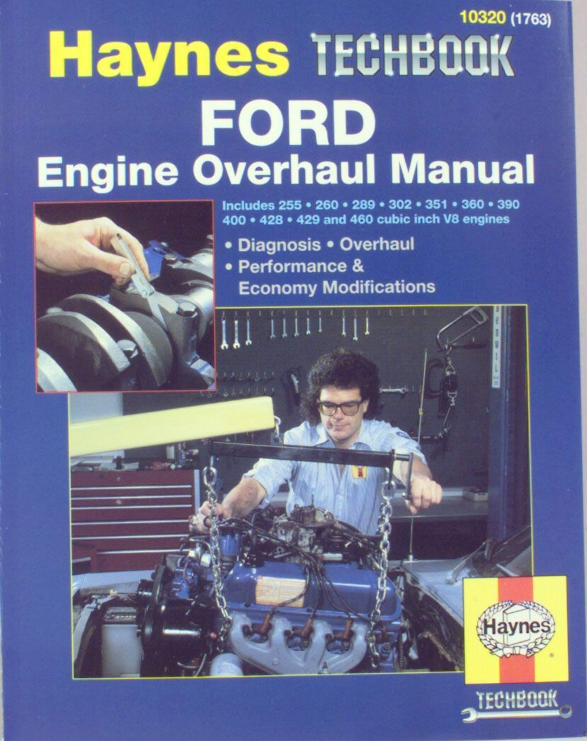 Haynes Techbook Ford Engine Overhaul Manual Front_Flat