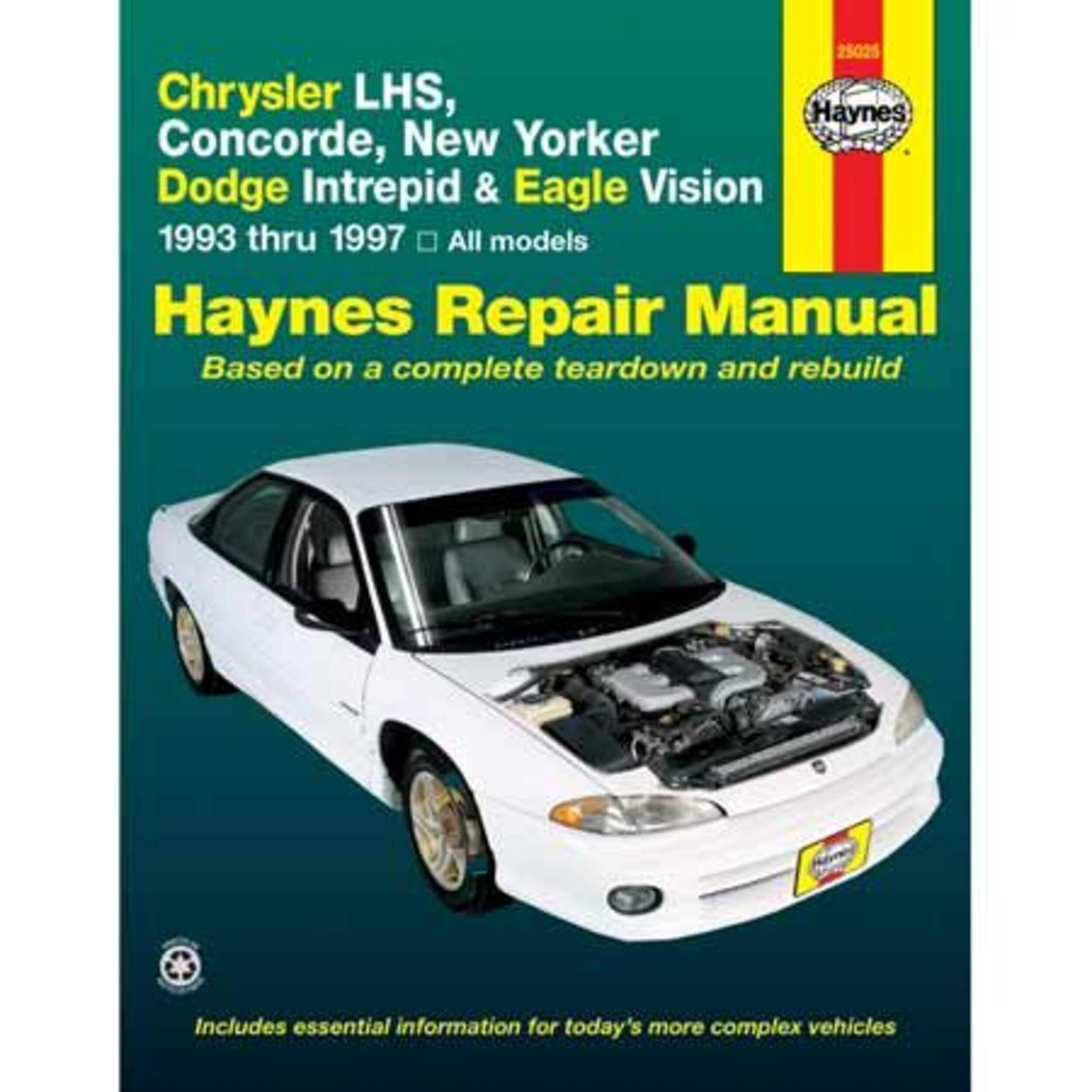 Chrysler Dodge & Eagle 1993 thru 1997 Haynes Repair Manual, 25025 Front_Flat